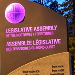 NWT Legislature Sign